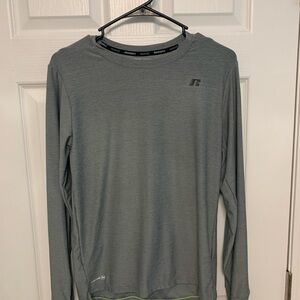 Russell Athletic Gray Long Sleeve Performance Tee. Size XXL